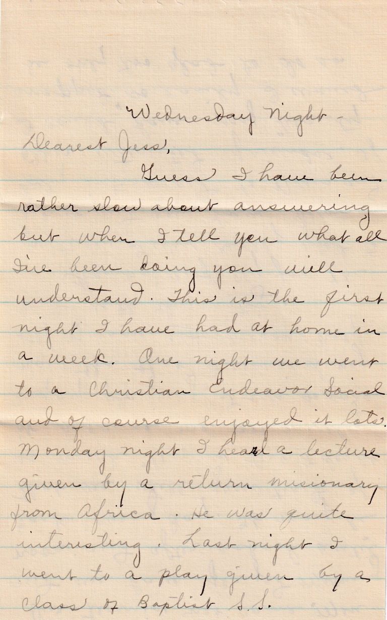 18 - 1.3.24 – Correspondence from “Hope” (“Doodle”) to Mr. Jesse Redyard (Fort Smith, Arkansas) - Image 2