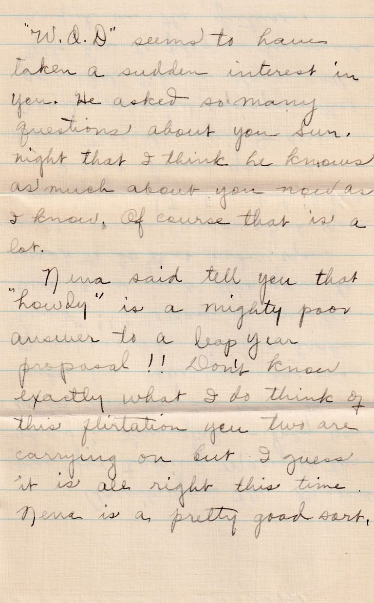 18 - 1.3.24 – Correspondence from “Hope” (“Doodle”) to Mr. Jesse Redyard (Fort Smith, Arkansas) - Image 4