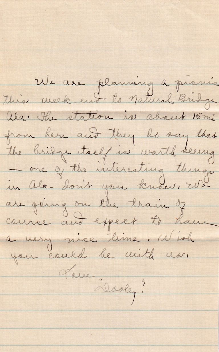 18 - 1.3.24 – Correspondence from “Hope” (“Doodle”) to Mr. Jesse Redyard (Fort Smith, Arkansas) - Image 5
