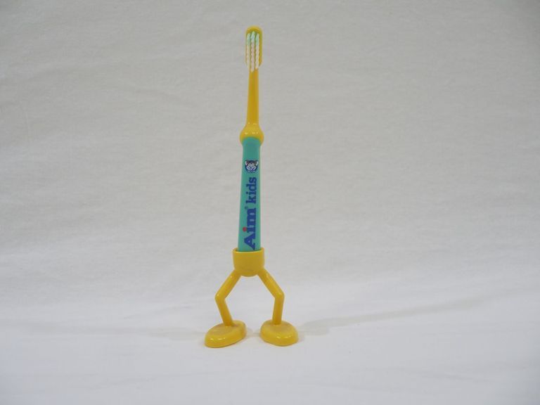 Aim Kids Yellow Standing Toothbrush; Stand - Image 3