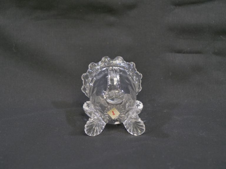 Clear Glass Toothpick Holder - Image 3
