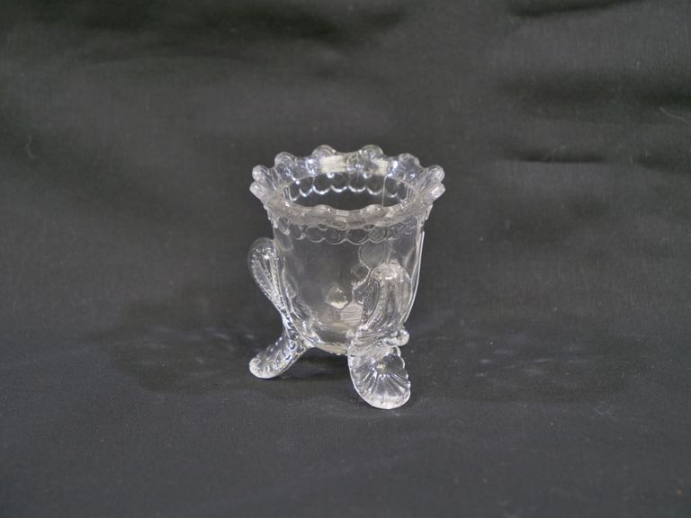 Clear Glass Toothpick Holder - Image 4