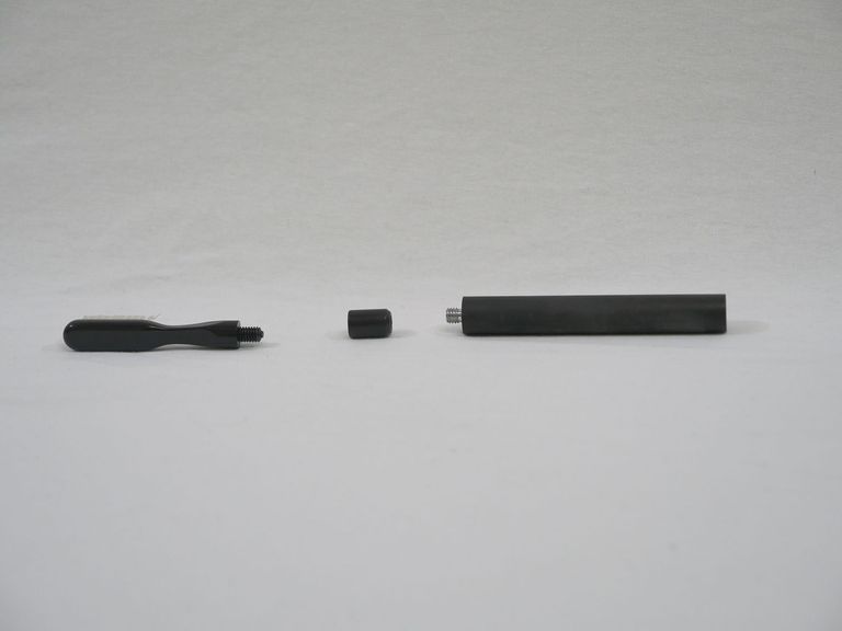 Black Rubber Twist Toothbrush - Image 2