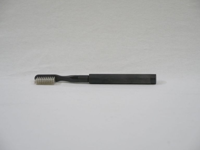 Black Rubber Twist Toothbrush - Image 3