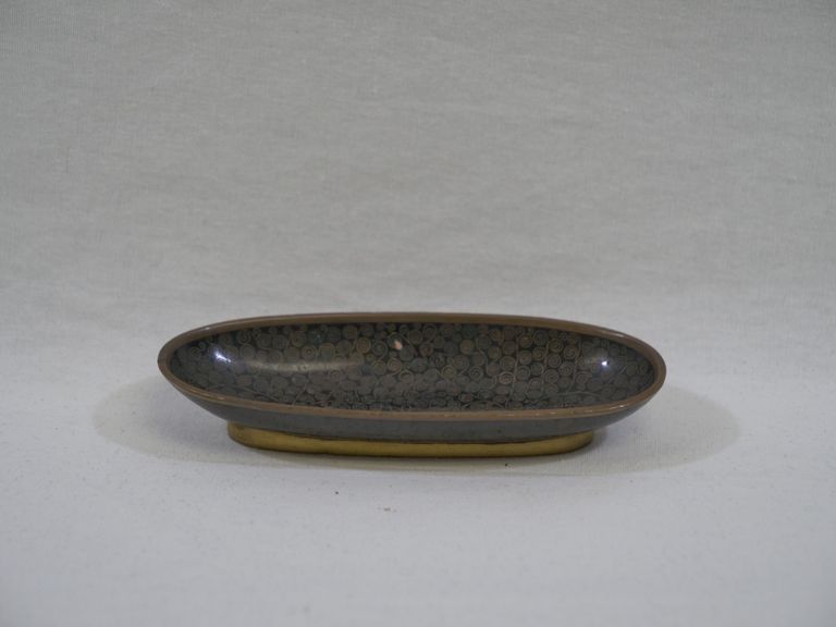 Black Cloisonné Toothpick Tray - Image 2