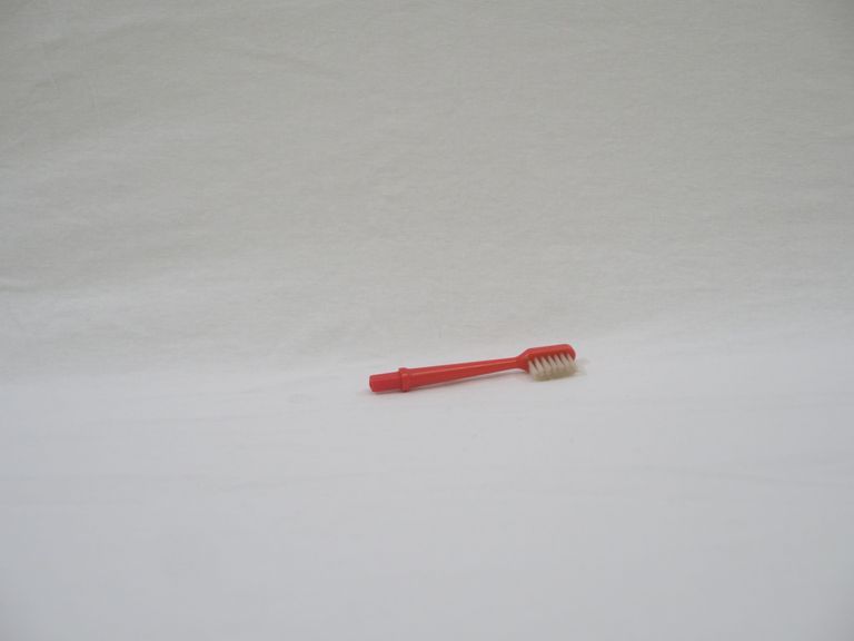 2003.8.132.3 Bart Simpson Toothbrush Set Red Brush Untagged Front.JPG