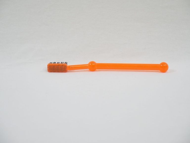 Orange Spheres Toothbrush - Image 2