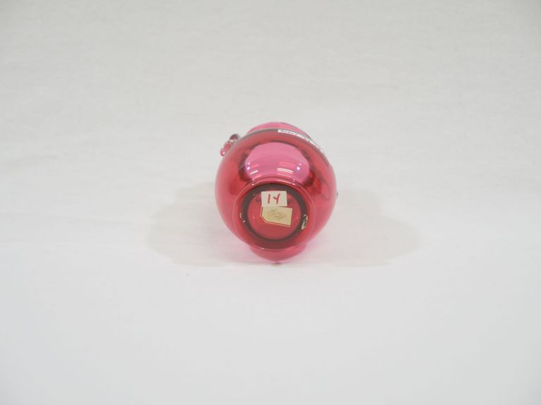 Red Glass Vase Toothpick Holder - Image 3