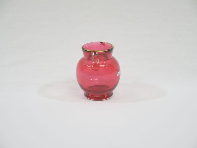 Red Glass Vase Toothpick Holder - Image 4