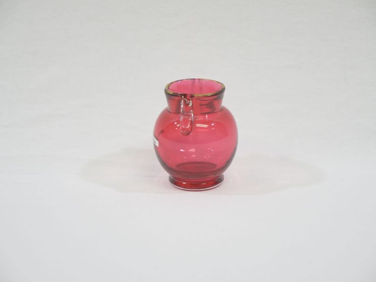 Red Glass Vase Toothpick Holder - Image 5