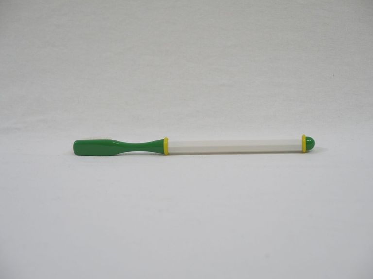 Green and White Toothbrush - Image 2