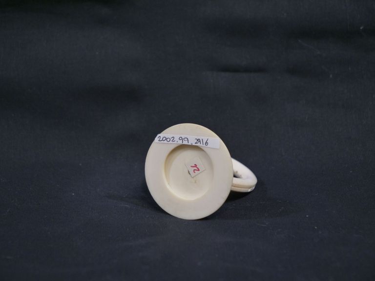 Ivory Elephant Beneath Ring Toothpick Holder - Image 3