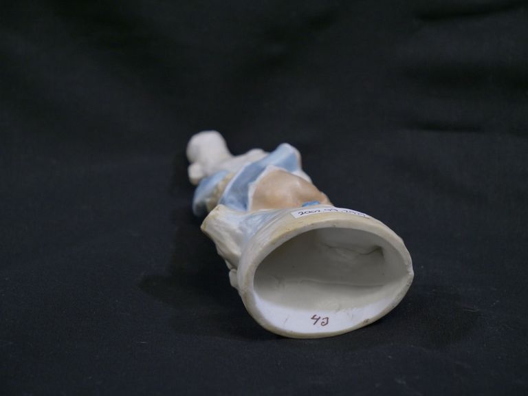 Boy Standing on Tree Ceramic Toothpick Holder - Image 4