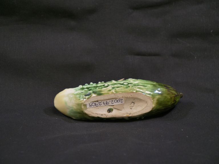 Porcelain Pickle Toothpick Holder - Image 2
