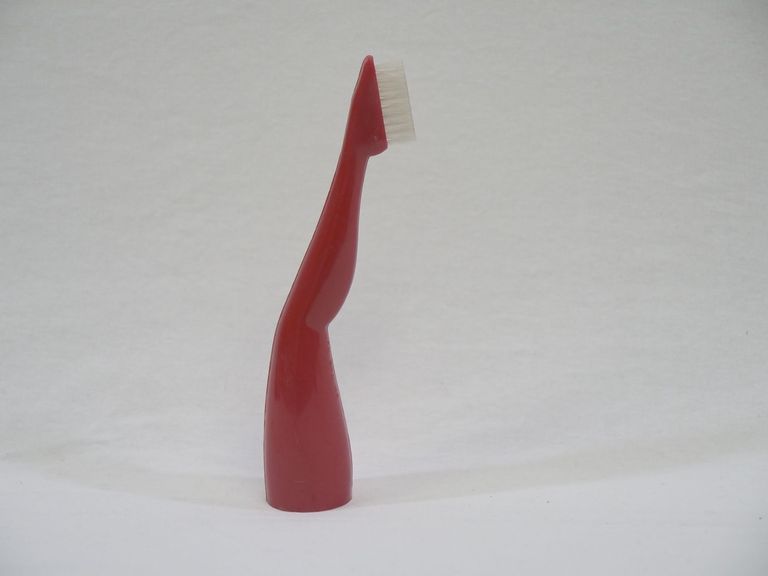 On the Run Red Leg Toothbrush