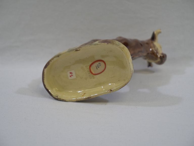 Porcelain Bull Toothpick Holder - Image 4
