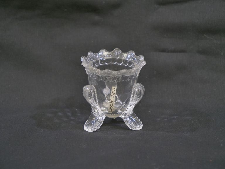 Clear Glass Toothpick Holder - Image 2