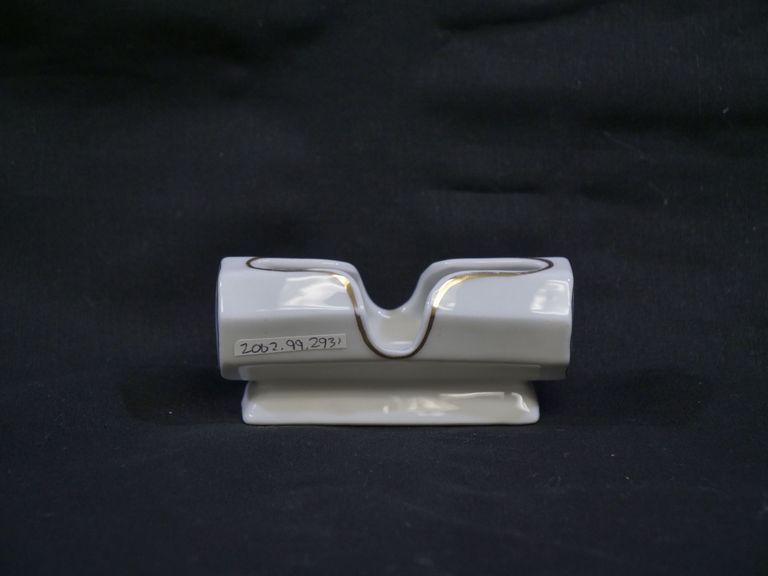 Blue Porcelain Vase Toothpick Holder - Image 3