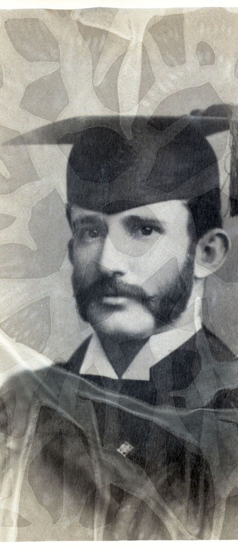 Photo Negative of Unknown Baltimore College of Dental Surgery Graduate