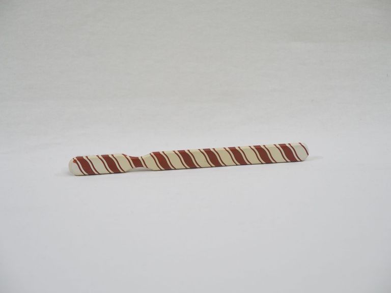 Candy Cane Striped Toothbrush - Image 2