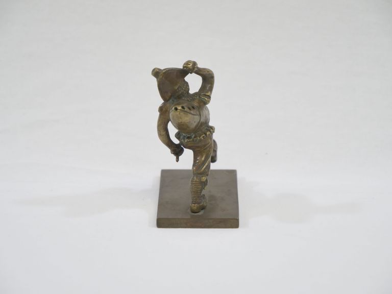 Harlequin Clown Metal Toothpick Holder - Image 3