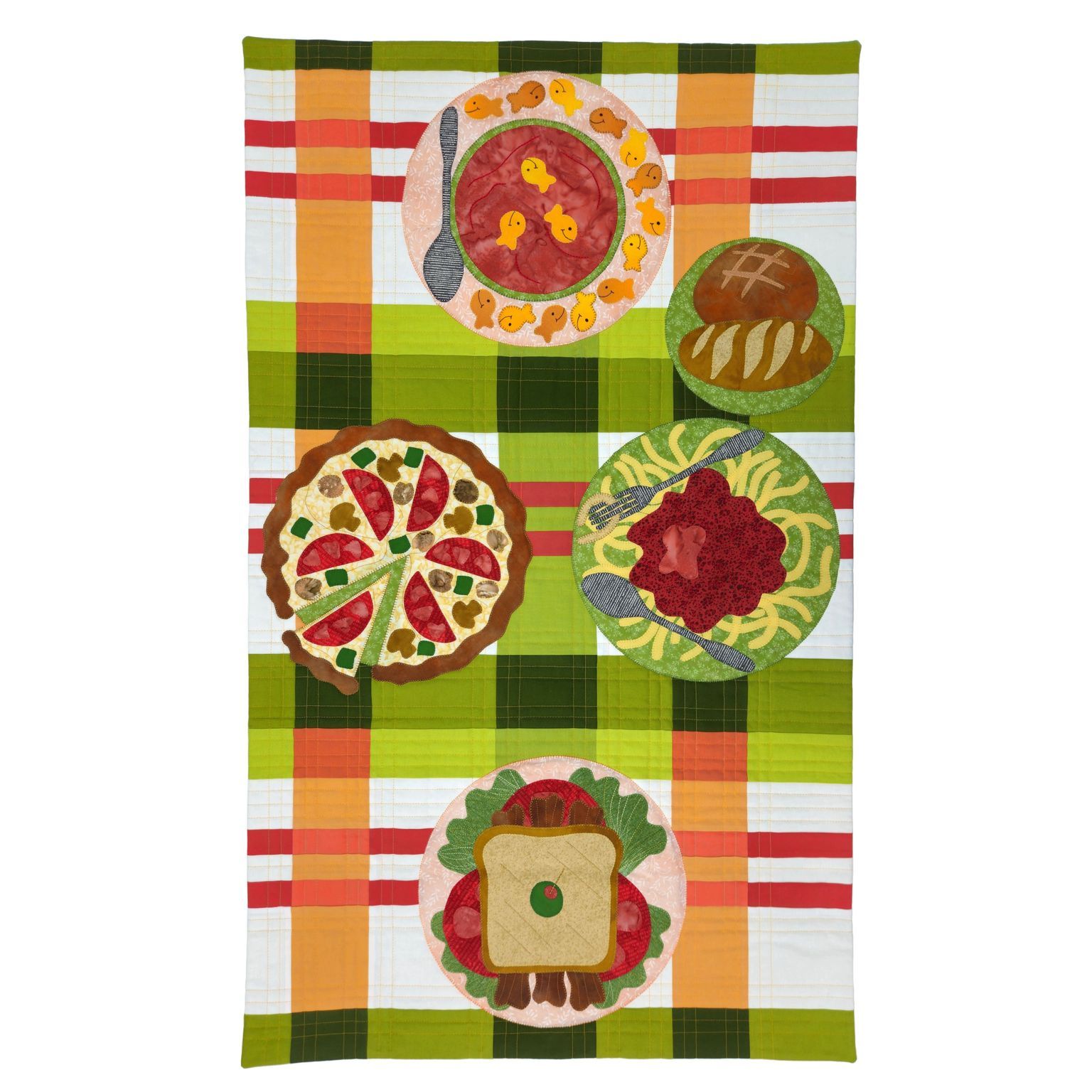 New Quilts from an Old Favorite: Food