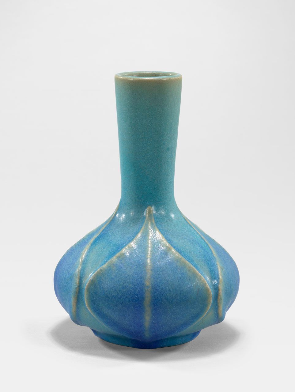 Crocker Art Museum - Art - Bulbous Vase with Spade-Shape Leaf Design by ...