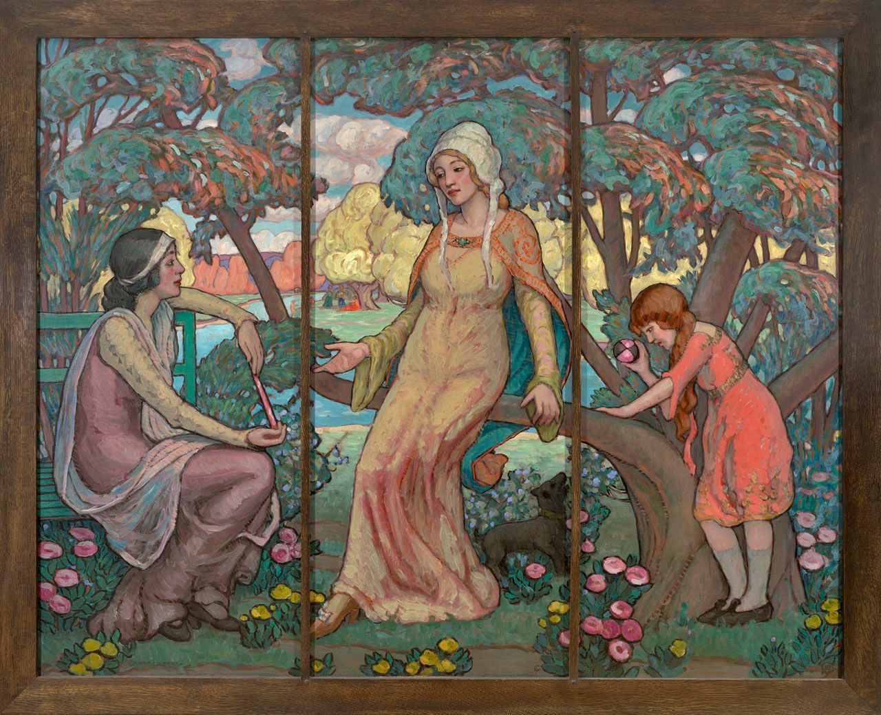 Crocker Art Museum - Art - A Spring Morning, Poppies and