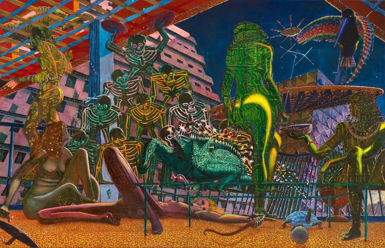 Crocker Art Museum - Art - Las Tropicanas by Eduardo Carrillo