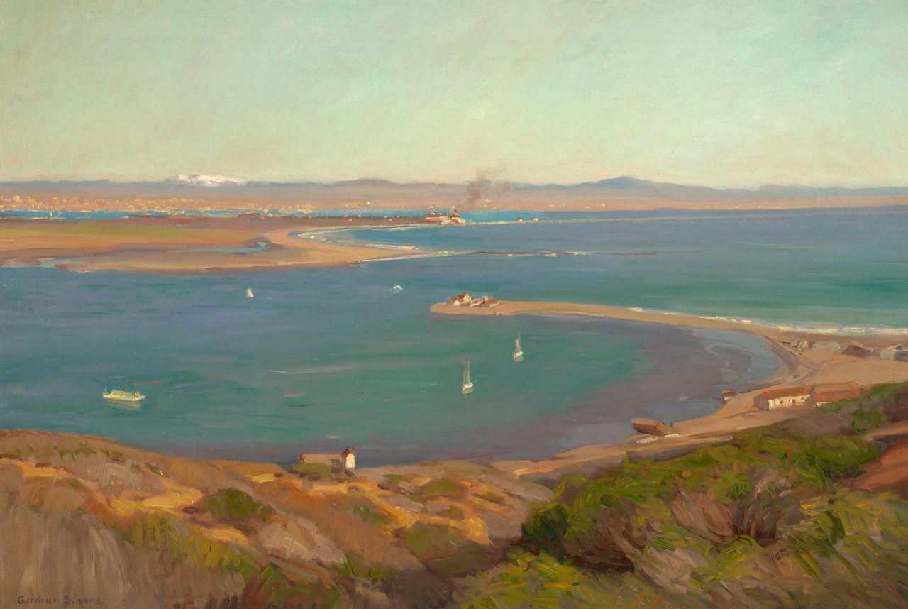 Crocker Art Museum - Art - View from Point Loma by George Gardner