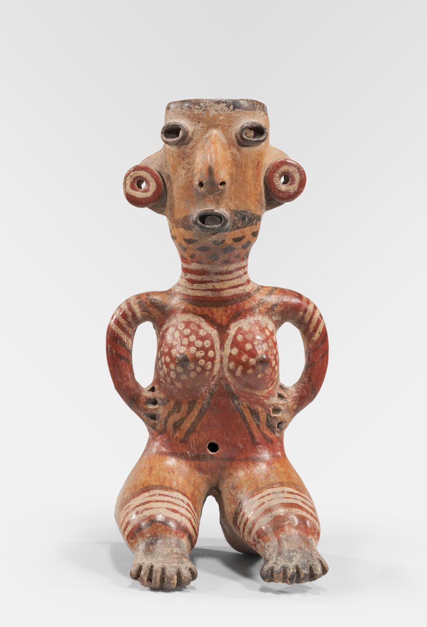 Crocker Art Museum - Art - Seated Female Figure by Zacatecas