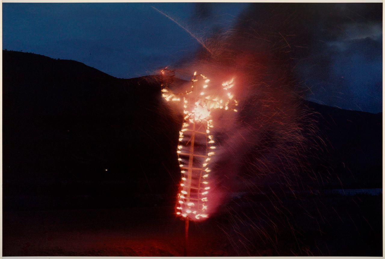 Crocker Art Museum - Art - Anima, Silueta de Cohetes (Firework Piece ...