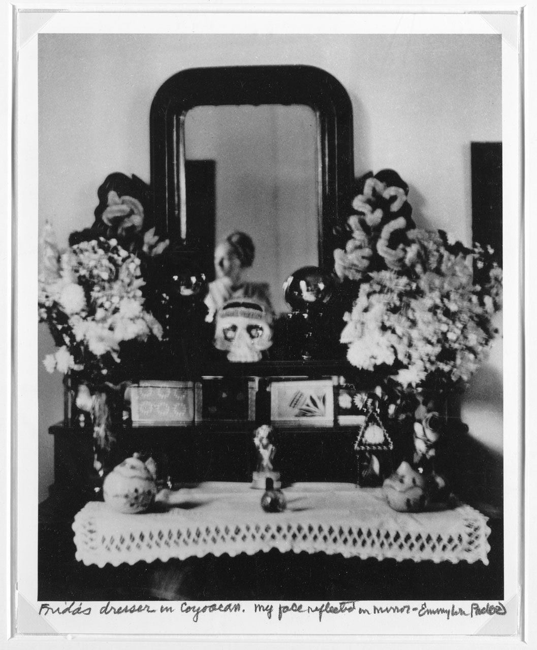 Frida's Dresser, My Face Reflected