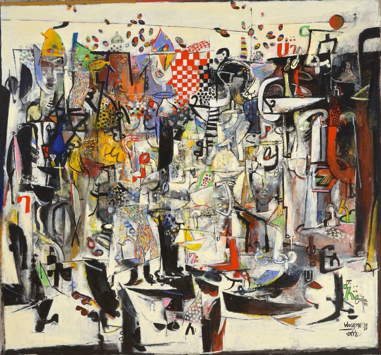 Crocker Art Museum - Art - A Taste for Words X by Wosene Worke