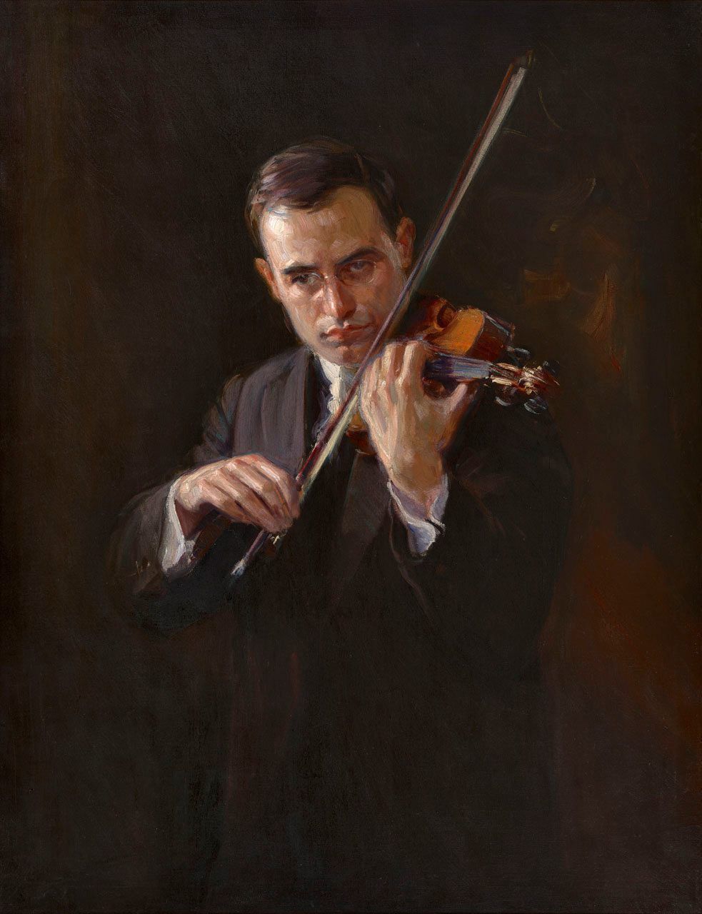 Crocker Art Museum - Art - The Violinist (Portrait of Isador