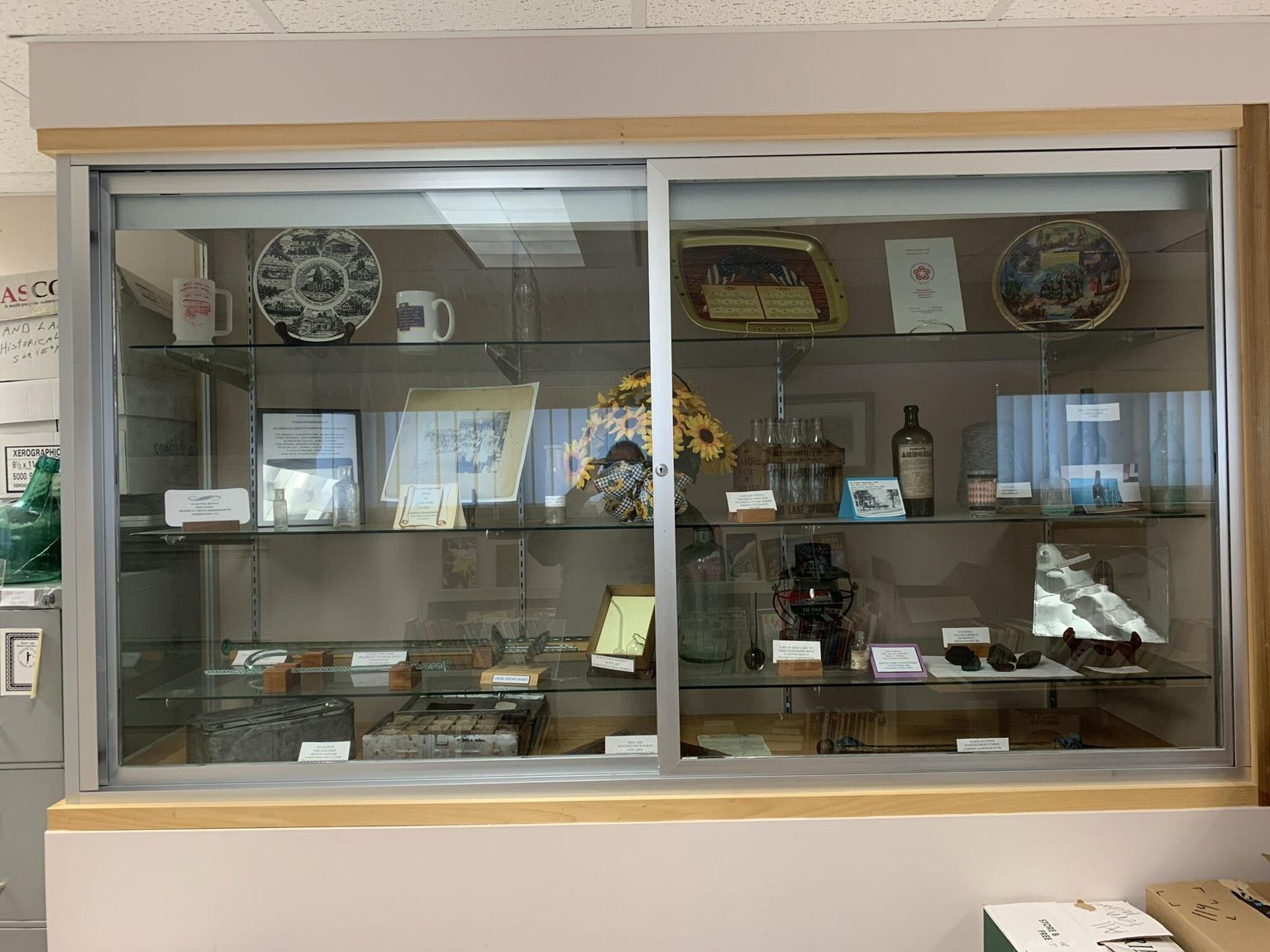 Town Hall, SLHS, and Fire District Historic Displays