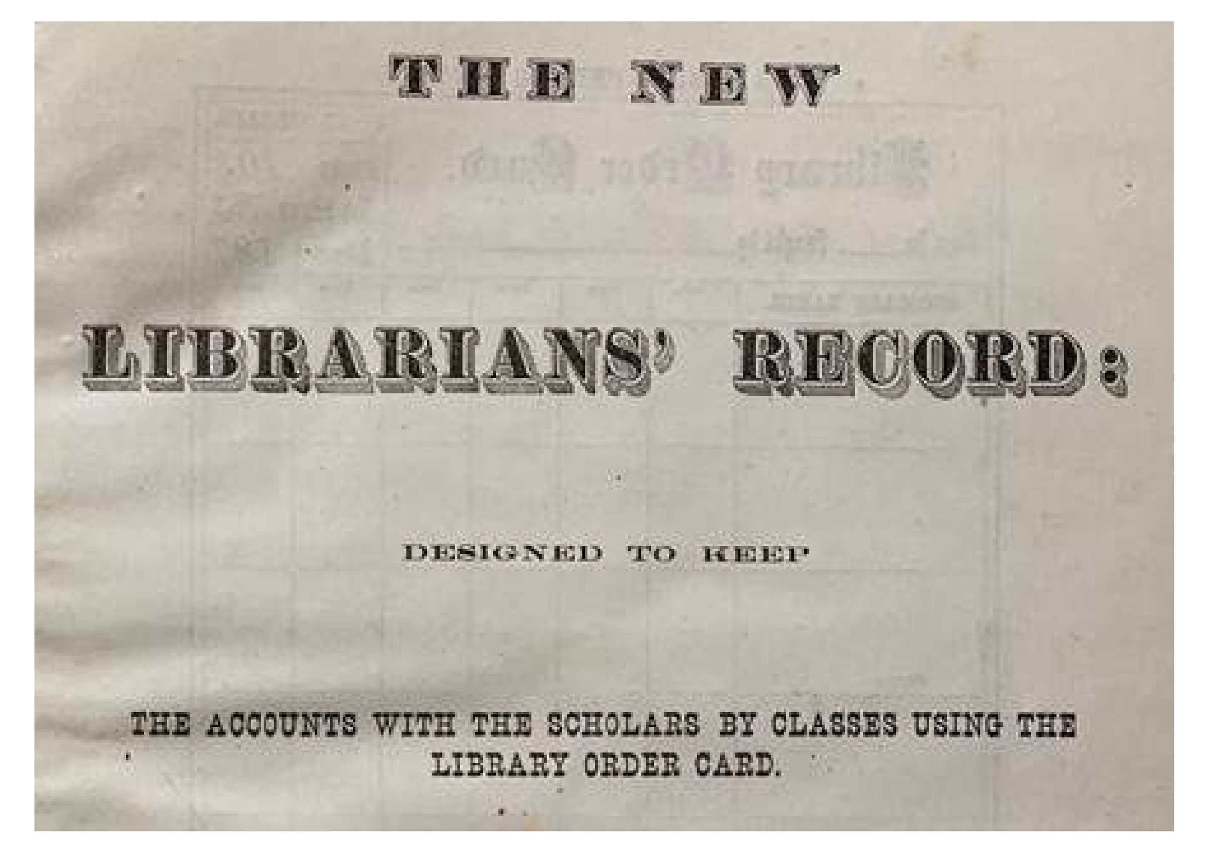 1876-1881 Librarian's Record Log: Nineteen-page downloadable PDF.
