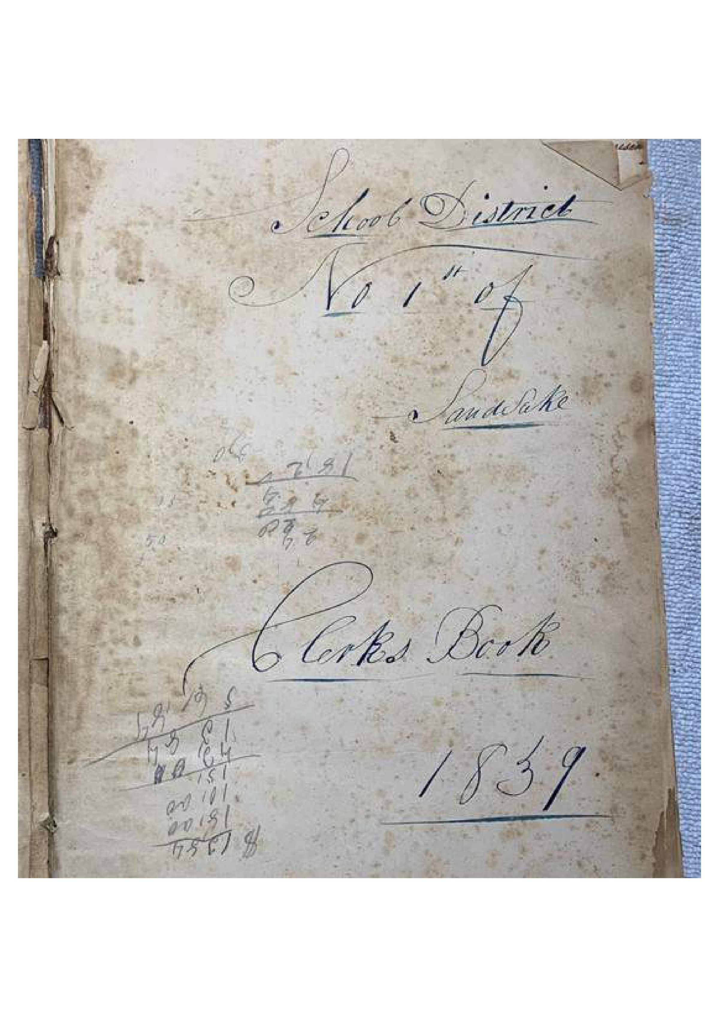 1839-1929 School District No. 1 Annual Meeting Ledger: Sixty-three-page downloadable PDF.