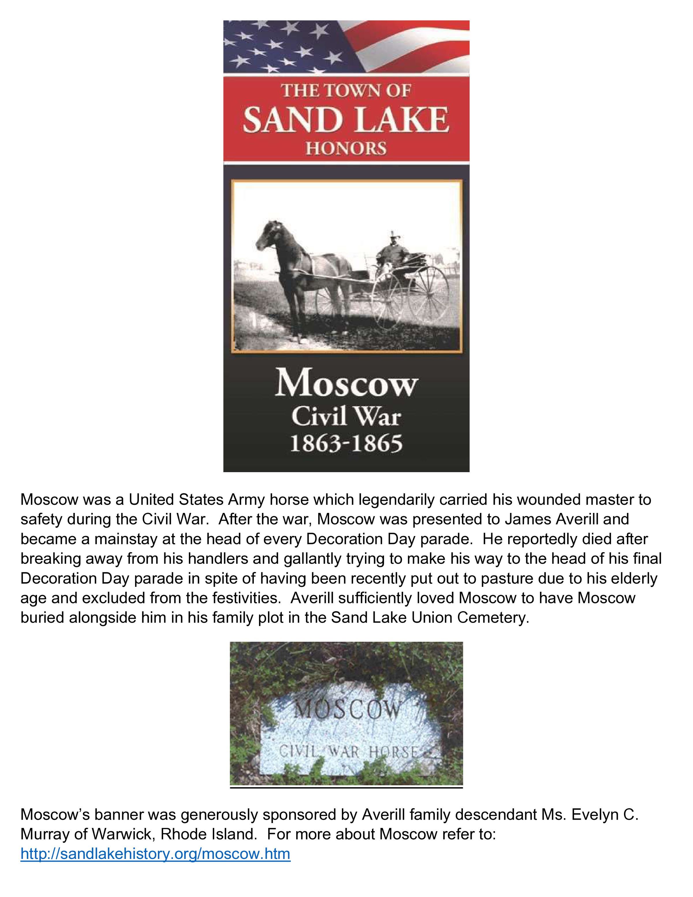 Moscow, USA, 1863-1865: Moscow, USA, 1863-1865