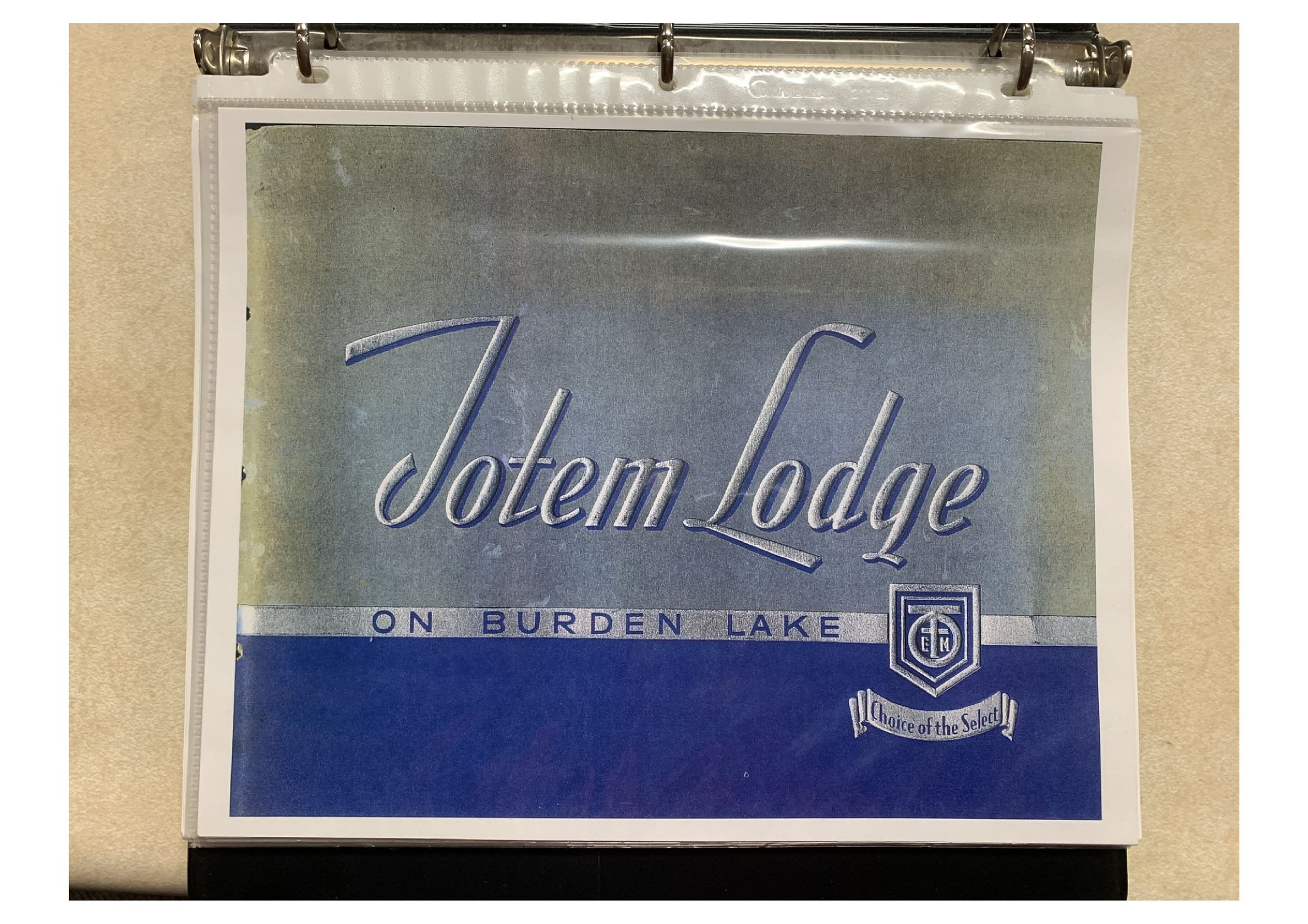 Totem Lodge Promotional Publication: 27-page high-resolution PDF.  Downloadable while fully logged into the system.  The PDF details all aspects of one of the most luxurious resorts in the Capital District.  The PDF consists of photographs of high-resolution scans of an original promotional publication collected by SLHS member and Trustee David Neubauer.