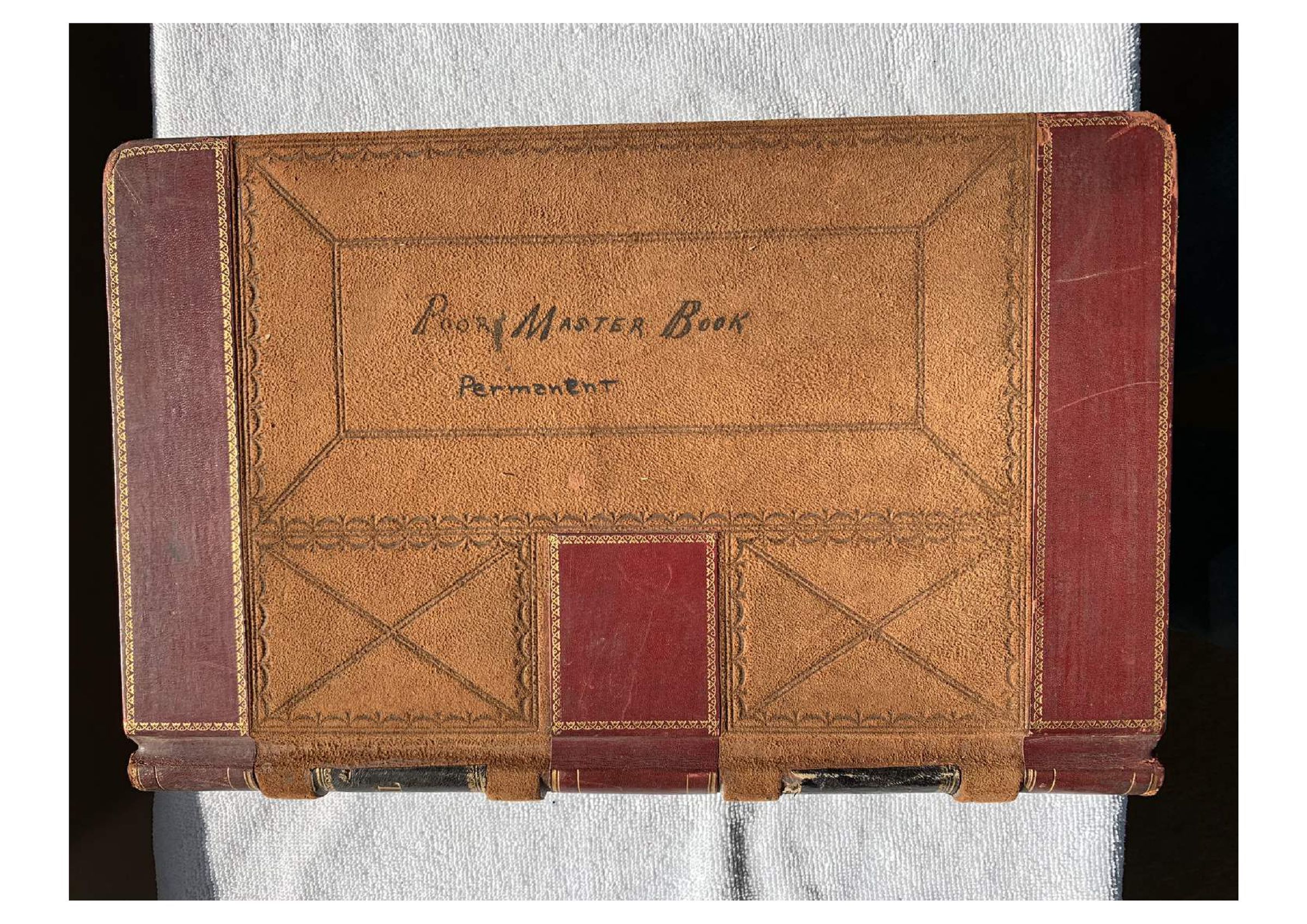 1891-1915 Poor Master Book: Thirty-Eight-Page downloadable PDF.