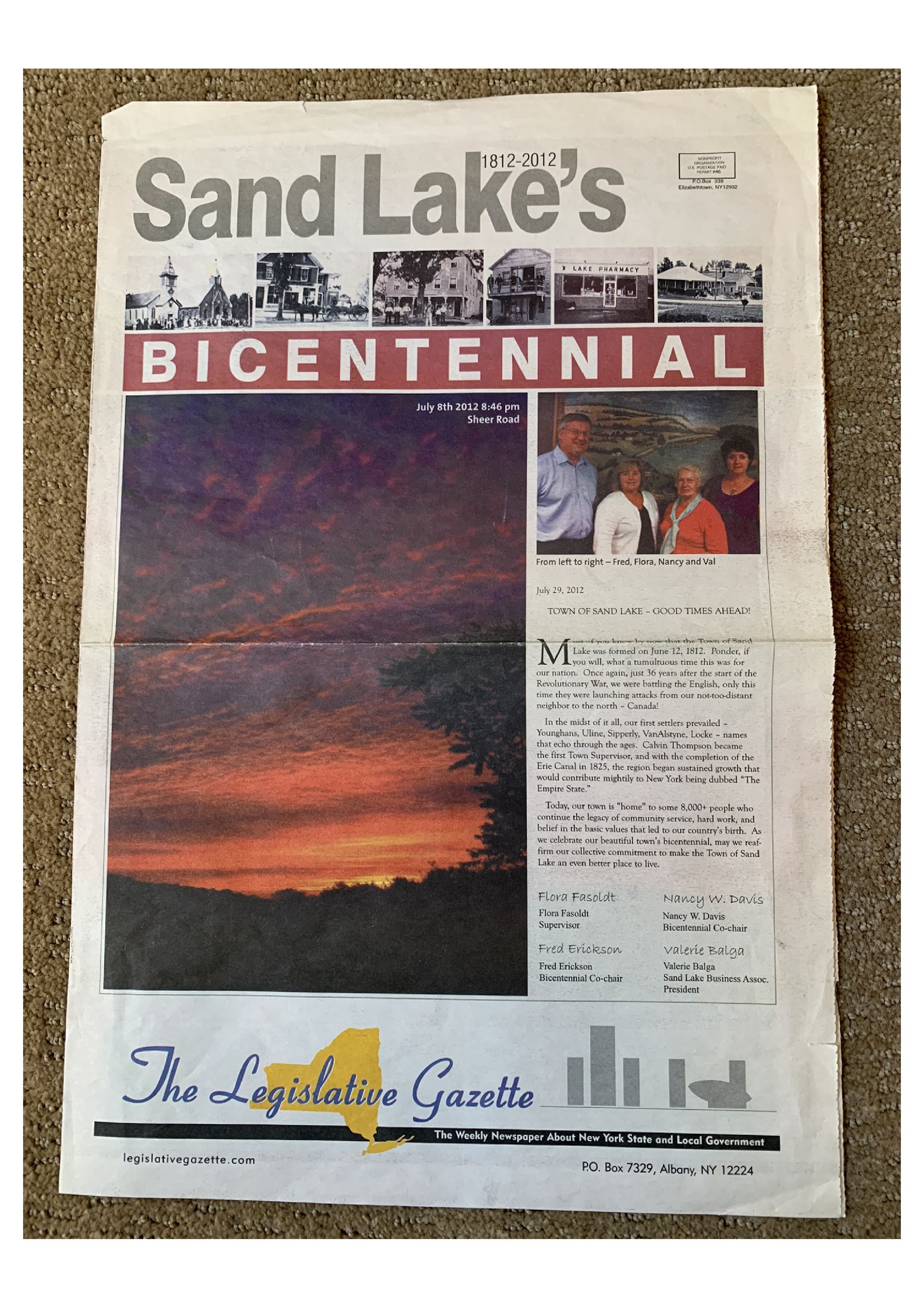 TOSL Bicentennial Newspaper Ads and Articles: 3 page downloadable PDF
