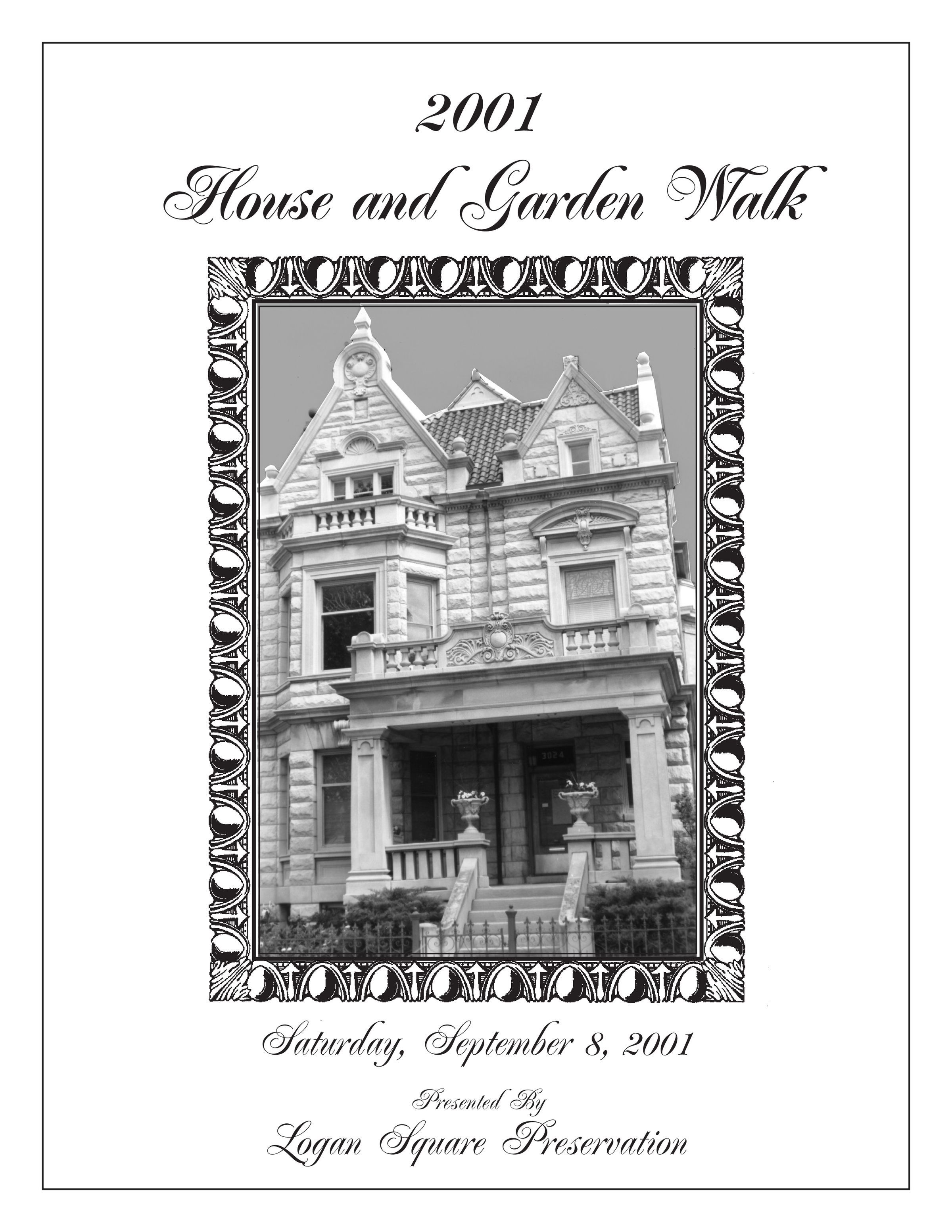 2001 House and Garden Walk