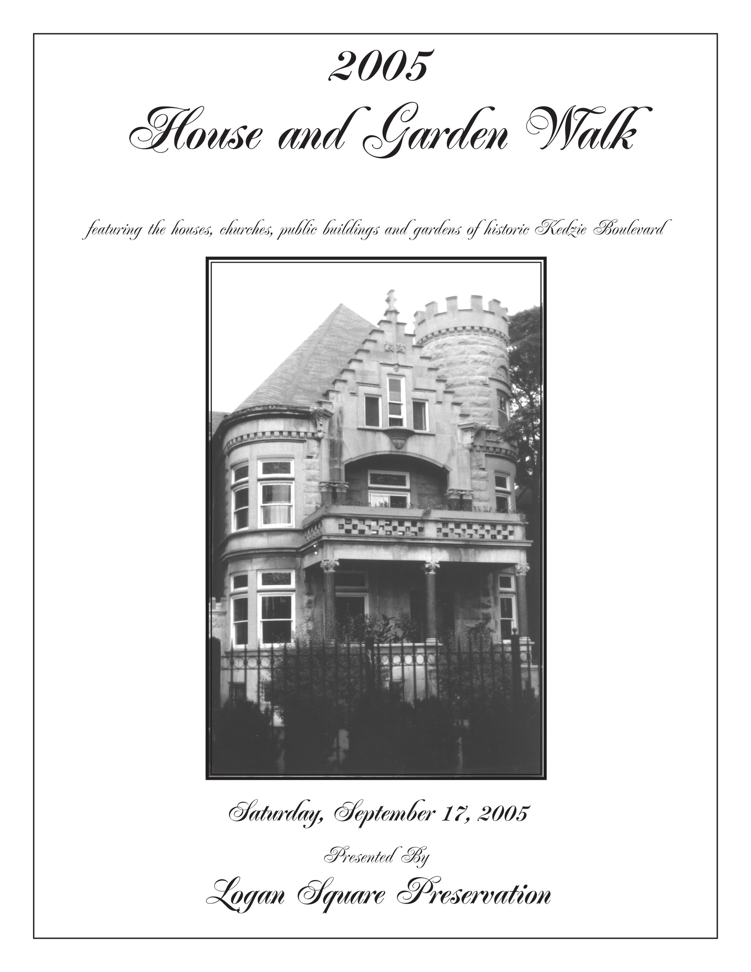 2005 House and Garden Walk