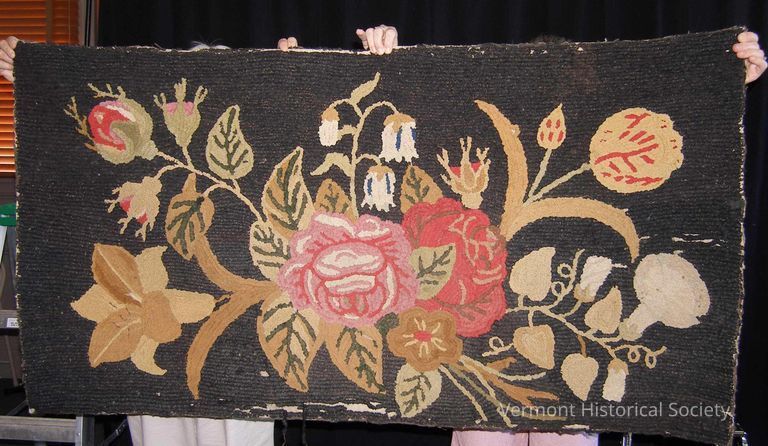 Hooked Textile