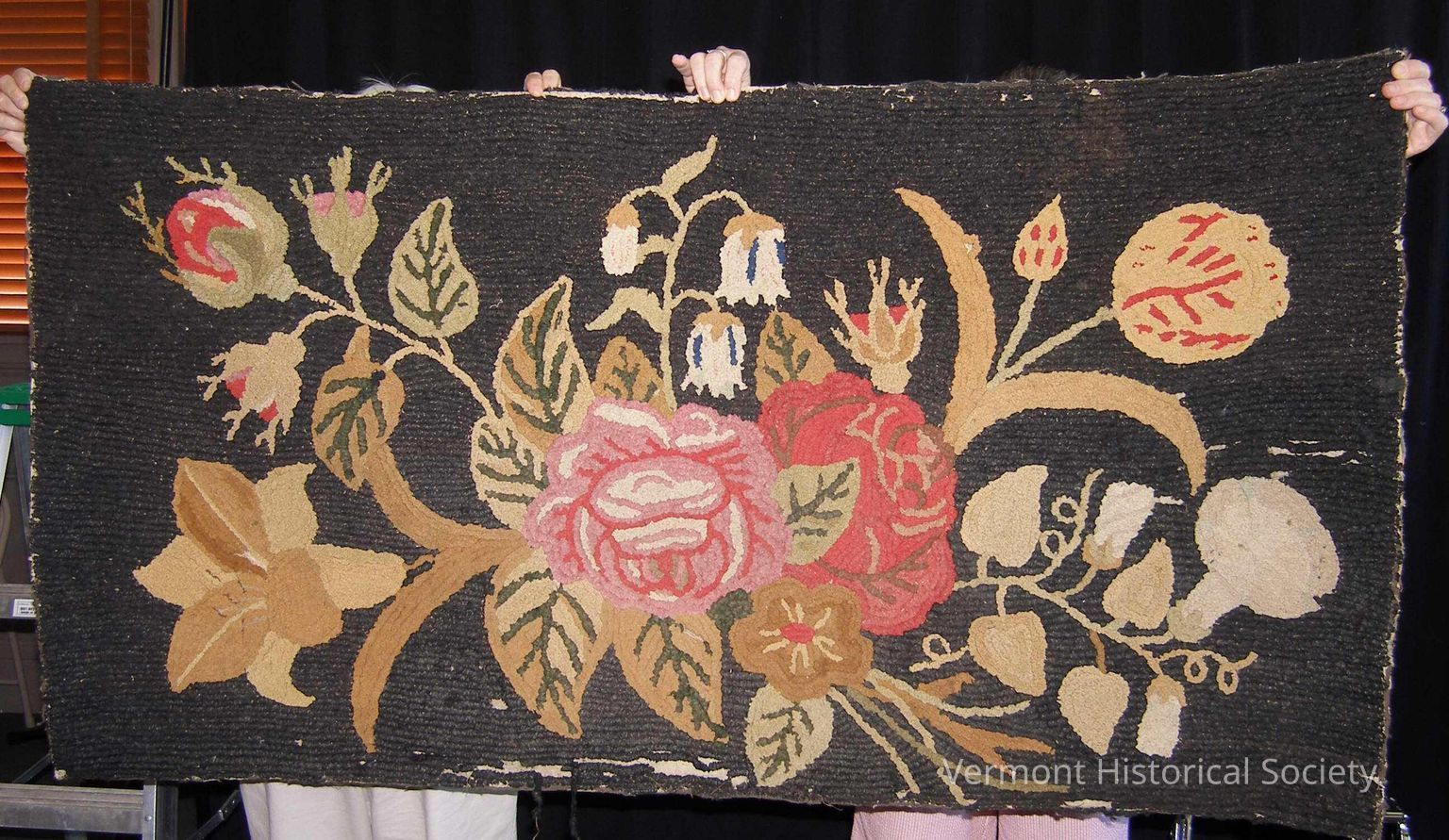 Hooked Textile