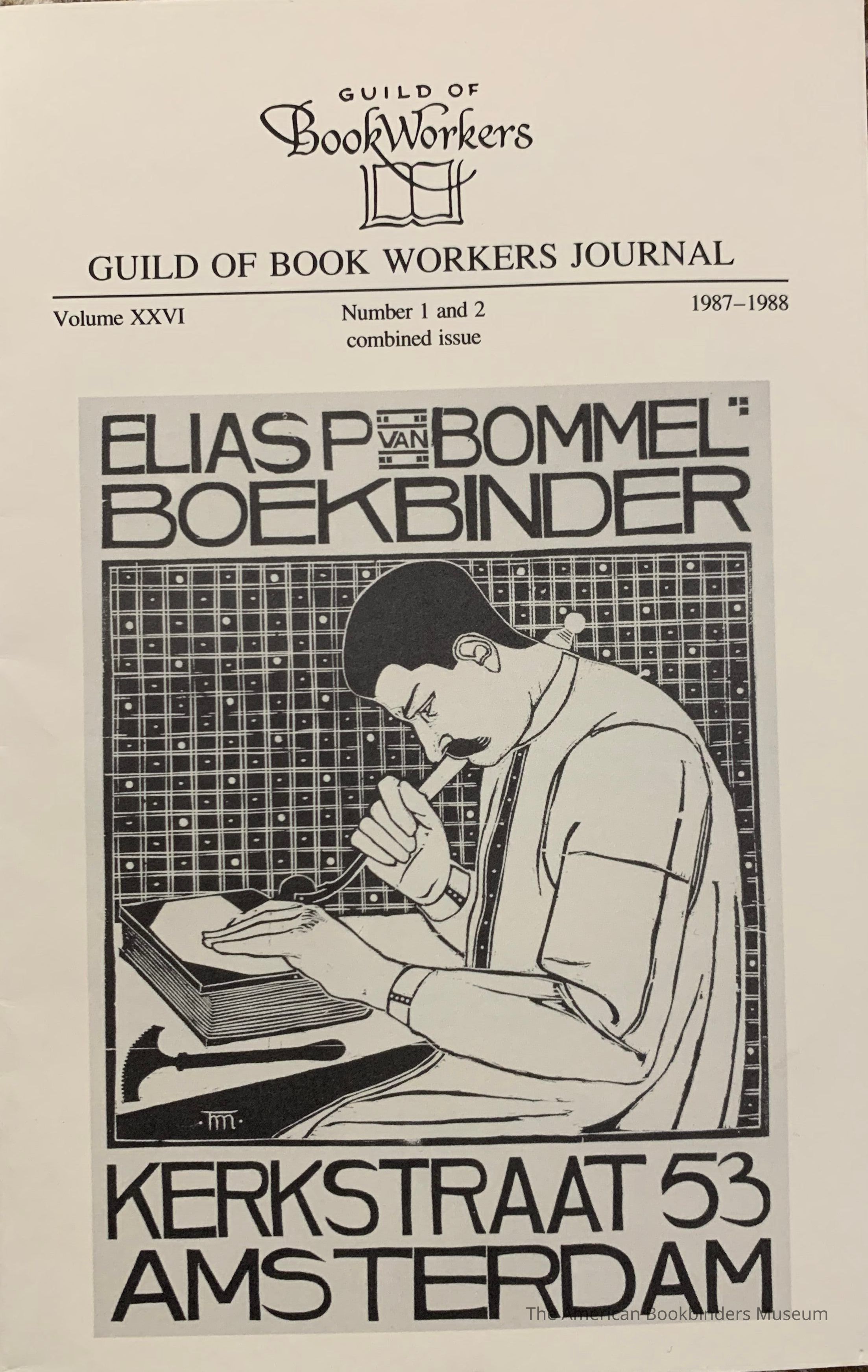          Guild of Book Workers Journal. 1987-1988 ; v.26 no.1&2. picture number 1
   