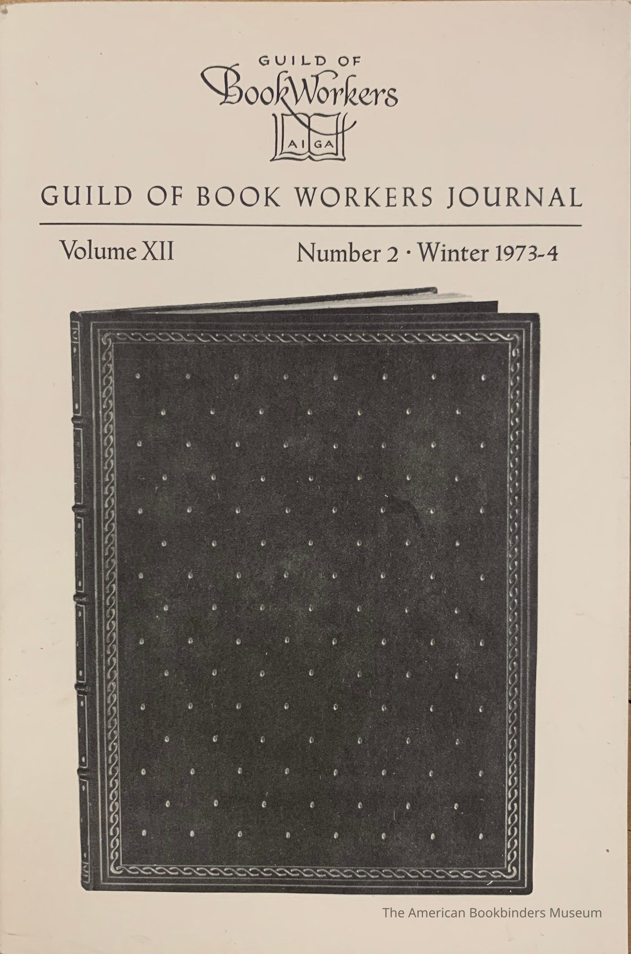          Guild of Book Workers Journal. Winter 1973-4 ; v.12 no.2. picture number 1
 
