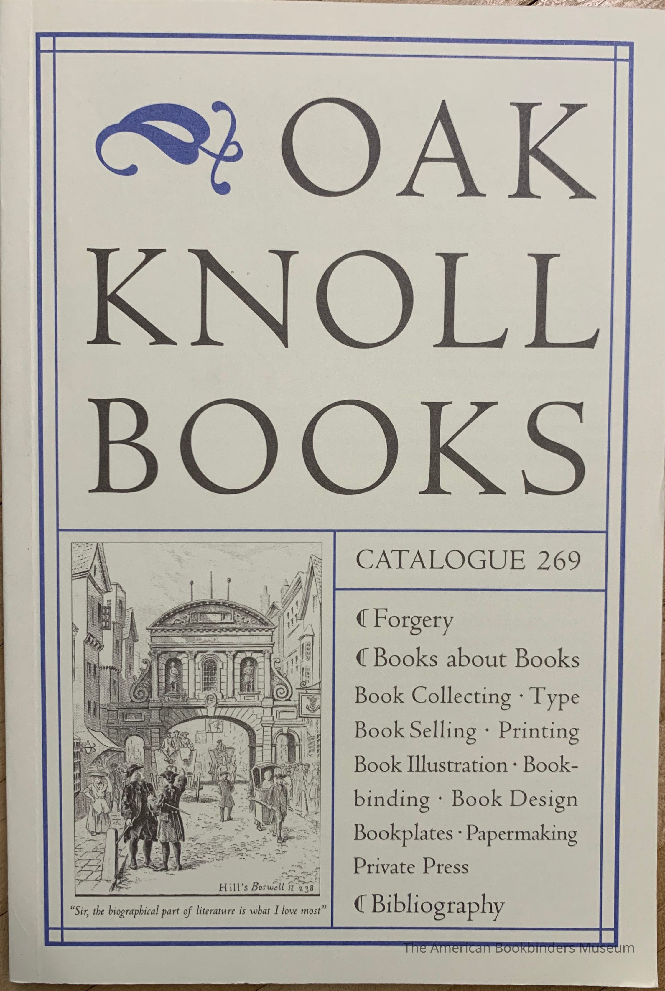 Catalogue 269: Forgery, Books about books, Bibliography. picture number 1