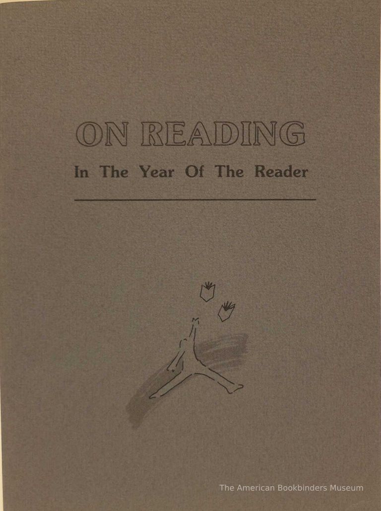          On reading--in the year of the reader / compiled by Gary E. Strong. picture number 1
   